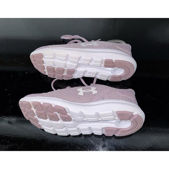 Under Armour Surge 2 Womens Athletic Running Shoes Size 7 Mauve Pink White - Picture 6 of 8